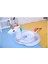 Gölgelikli Flamingo Figürlü Bebek Deniz Simidi 1-6 Yaş+Intex Şişirme Pompası+1 Adet Onarım Yaması 2