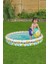 2 Boğumlu Şişme Bebek Havuzu Deniz Topu ve Simit Set 122 x 20 cm 5