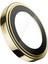 PVD iPhone 13 Pro Uyumlu Gold Altın Paslanmaz Çelik Çizik Işık Engelleyici Kamera Lens Koruyucu 2