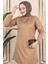 Tesettür Tunik Vizon 3