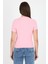 Pembe Viskoz/yumuşak Kumaş Slim Fit Tişört 1468 5