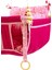 Wag Swing Pembe Çocuk Ahşap Salıncak Bebek Hamak Ev Tavan Bahçe Salıncağı 6