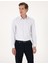 Erkek Mavi Kareli Slim Fit Uzun Kollu Gömlek 50307263-VR036 3