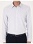 Erkek Mavi Kareli Slim Fit Uzun Kollu Gömlek 50307263-VR036 6