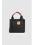Kadın Keten Tote Bag Çanta Siyah 2