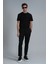 Pablo Modern Grafik T- Shirt Siyah 2