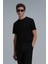 Pablo Modern Grafik T- Shirt Siyah 5