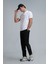 Tony Modern Grafik T- Shirt Siyah 4