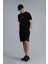 Tony Modern Grafik T- Shirt Siyah 4