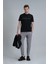 Carlos Modern Grafik T- Shirt Siyah 2