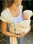 Anakucağı Esnek Halkalı Cepli Bebek Taşıma Şalı, Bebek Askısı Wrap Sling 7