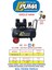 Hızlı Yüksek Verimli Yağsız Pistonlu Kompresör - 50 Lt - 2 Hp - 8 Bar - Hava Üretimi: 245 Lt/dk. - 220 Volt 1