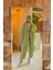 Gofre Kimono Ikili Tesettür Takım Mint Yeşili 1