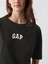 Kadın Siyah Arch Gap Logo T-Shirt 3