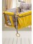 Wag Swing Sarı Çocuk Ahşap Salıncak Bebek Hamak Ev Tavan Bahçe Salıncağı 4