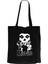 Misfits Grup Logo Siyah Kanvas Bez Çanta 1