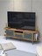 Tv Sehpası Mira 5030 Atlantik Gold 160 cm 35 cm 50 cm 1