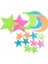 Ay Yıldız Gece Parlayan Florasanlı Fosforlu Duvar Gece Süsü Bebek Çocuk Odası Süsü Glow Stars & Moo 2
