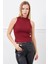 Fitilli Balıkçı Yaka Body Atlet 6