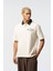 Polo Yaka Waffle Detay Erkek Oversize T-Shirt 3