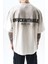 0 Yaka Unfuckwithable Baskı Yıkamalı Erkek Oversize T-Shirt 2
