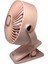 Zb113 Taşınabilir Masaüstü Pembe Usb Fan 2