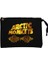 Arctic Monkeys Logo Wave Gold Siyah Clutch Astarlı Cüzdan / El Çantası 1