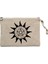 Pentagram Sun Star Krem Clutch Astarlı Cüzdan / El Çantası 1