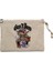 Guns N Roses Skull And Gun Krem Clutch Astarlı Cüzdan / El Çantası 1