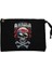 Asking Alexandria Skull Siyah Clutch Astarlı Cüzdan / El Çantası 1