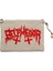 Belphegor Logo Krem Clutch Astarlı Cüzdan / El Çantası 1