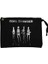 Coal Chamber Dark Days Siyah Clutch Astarlı Cüzdan / El Çantası 1