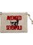 Avenged Sevenfold Skull Krem Clutch Astarlı Cüzdan / El Çantası 1