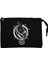 Opeth Logo Amblem Siyah Clutch Astarlı Cüzdan / El Çantası 1