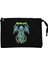 Metallica Octopus Bat Siyah Clutch Astarlı Cüzdan / El Çantası 1