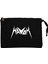 Havok Logo Text Siyah Clutch Astarlı Cüzdan / El Çantası 1