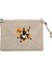Baller Brown Stain Krem Clutch Astarlı Cüzdan / El Çantası 1