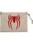 Spiderman Logo Krem Clutch Astarlı Cüzdan / El Çantası 1