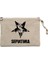 Sepultura Yazı Logo Krem Clutch Astarlı Cüzdan / El Çantası 1