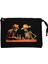 Skelton Cowboy Bar Siyah Clutch Astarlı Cüzdan / El Çantası 1