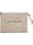 Meshuggah Logo Text Krem Clutch Astarlı Cüzdan / El Çantası 1
