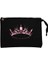 Blackpink Queens Siyah Clutch Astarlı Cüzdan / El Çantası 1