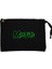Misfits Logo Green Siyah Clutch Astarlı Cüzdan / El Çantası 1