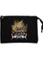 Watain Skull Siyah Clutch Astarlı Cüzdan / El Çantası 1
