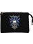 Lamb Of God Bearded Skull Siyah Clutch Astarlı Cüzdan / El Çantası 1