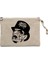 King Diamond Face Krem Clutch Astarlı Cüzdan / El Çantası 1