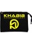 Khabib Logo Siyah Clutch Astarlı Cüzdan / El Çantası 1