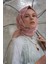 Pembe Ed Scarf Motif Desen Modal Eşarp 1