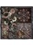 Mor Kahve Ed Scarf Vision Art Collection Mozaic Eşarp 5