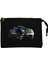 Off Road Yarış Arabası Siyah Clutch Astarlı Cüzdan / El Çantası 1
